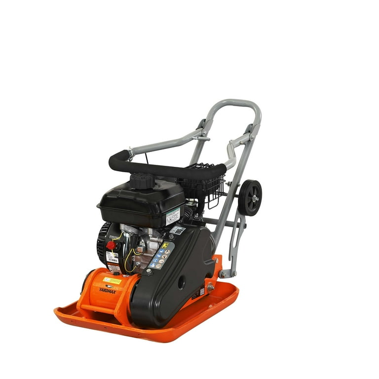 Free Shipping YARDMAX YC1390 3 000 lb. Compaction Force Plate Compactor YARDMAX 6.5HP 208cc Engine Walmart