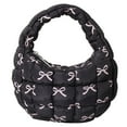 thumbnail image 2 of Bolso Mano Con Burbujas para Mujer Lazo Hobo Muñeca, 2 of 9