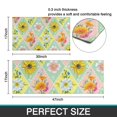 thumbnail image 7 of Pioneer Flower Floral Print Pattern Kitchen Rugs Sets Of 2,Anti Fatigue Kitchen Mat Rugs Non Slip Washable,Decorative Kitchen Floor Mats for Kitchen,Sink,Laundry,17"x30"+17"x47", 7 of 7