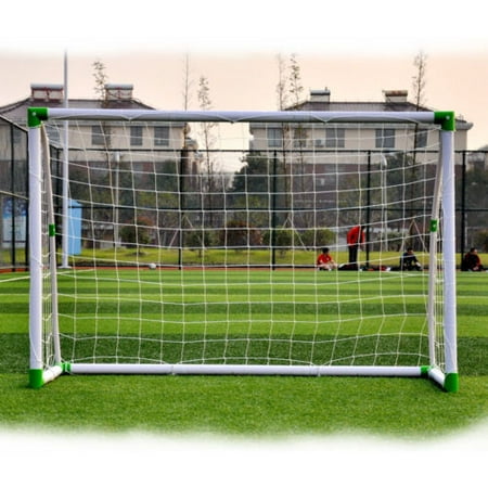 Youth Soccer Set UBesGoo 6' x 4' Soccer Goal Set, Portable Kids Youth Sports Foootball Training Net, for Indoor/Outdoor, Garden, Backyard, Professional Practice ()