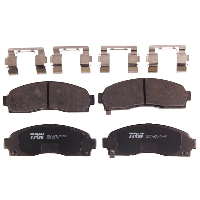 Balatas Ceramicas TRW 2006 Pontiac Delanteras 1 Kit Cerámica 153.90 Milímetros 53.30 Milímetros 17.00 Milímetros