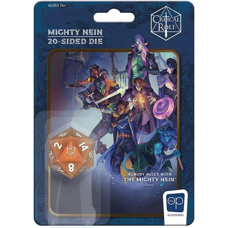 UPC: 0700304155528 | Critical Role D20 Mighty Nein 20 Sided Die
