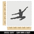thumbnail image 2 of Male Ballet Dancer Jumping Man Boy DIY Cookie Wall Craft Stencil - 5.5 Inch, 2 of 5