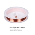 thumbnail image 2 of FRCOLOR 1 Roll of Multi-function Copper Wires Convenient Wires Diy Reed Wires Craft Supply 0.25mm, 2 of 8