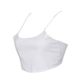thumbnail image 2 of Qmyliery Women's  Vest Sleeveless Suspender Halter Version Type Back Bow Tie Strap Solid Color Slim Short Top, 2 of 4