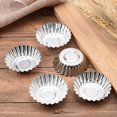 thumbnail image 6 of Travelwant 8Pcs Egg Tart Molds, Mini Tart Pan for Baking, Aluminum Tins Mould for Tart Shells, Pie, Cupcakes, Mini Cake, Pudding, Jello, Muffin and Chocolate, 6 of 7