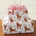 thumbnail image 6 of Current Merry Reindeer Christmas Jumbo Rolled Gift Wrap - 1 Giant Roll, 23" x 32', Tear-Resistant Wrapping, 6 of 6