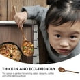 thumbnail image 4 of NIYANGLE Rice Soup Spoon Nanmu Assorted Color for Home Dining 1Pcs 9.3X2.2X0.2In, 4 of 8