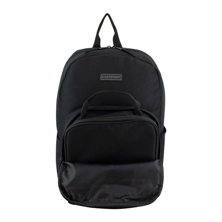 Eastsport 17 Inch Backpack and Lunch Box Set, Black photo 7