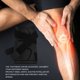 thumbnail image 2 of Rodillera ajustable y transpirable para entrenamiento de gimnasia, rodillera deportiva para Fitness, rodillera protectora, color negro, gris, XL, 2 of 8