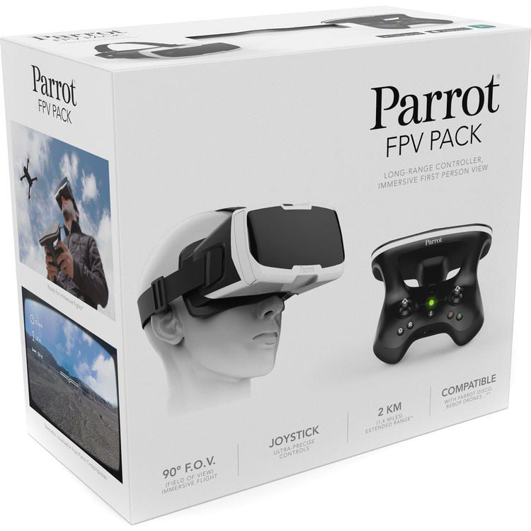 questionnaire Hurry up happiness Parrot FPV Pack - Skycontroller 2 and Cockpitglasses - Walmart.com