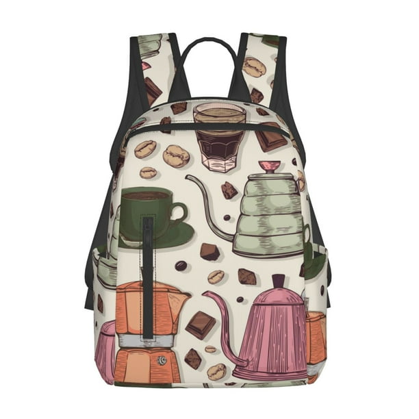 Easygdp Vintage Coffee para Easygdp Yak - Mochila Casual Ligera y Resistente para Viaje y Senderismo para Hombres y Mujeres