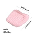 thumbnail image 3 of Short Pile Striped Pet Mat 48cm All Seasons for Cats and Dogs, Soft Resilient Padding Non Slip Grip Base, Comfortable Cushion for Sofa Bed Floor Daily Rest Gift, 3 of 7
