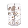 thumbnail image 1 of Rotating Jewelery Box, Round Jewelery Box, Round Jewelery Box, Rotating Jewelery Box, 360 Degree Rotating Jewelery Box, Round Jewelery Organizer for Earrings Necklaces and Small Items, 1 of 4