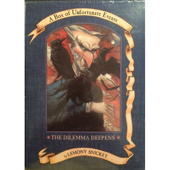 A Series of Unfortunate Events Box The Dilemma Deepens (Books 7 - 9) 5th Edition (Hardcover)