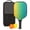 Black-3, variant on Pickleball Paddles Set Of 1, Fiberglass Surface, Vibrant Rainbow Print, 1 Paddle, 2 Balls & Bag
