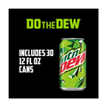 thumbnail image 4 of Mountain Dew Citrus Soda, 12 fl oz Cans, 36 Pack Carbonated Soft Drink, 4 of 6