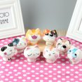 thumbnail image 2 of Japanese Cute Ceramic Chubby Cat Ornaments Desk Cartoon Animals Creative Children Girls Birthday Gifts Kitten Home Decor, 2 of 10