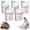 L 5Pcs#002, variant on No Pump Vacuum Storage Bags – Press & Seal, No Pump Needed. Large Storage Compression Bags for Clothes, Comforters, Blankets, Bedding, Travel Home Organization(3Pcs,M)