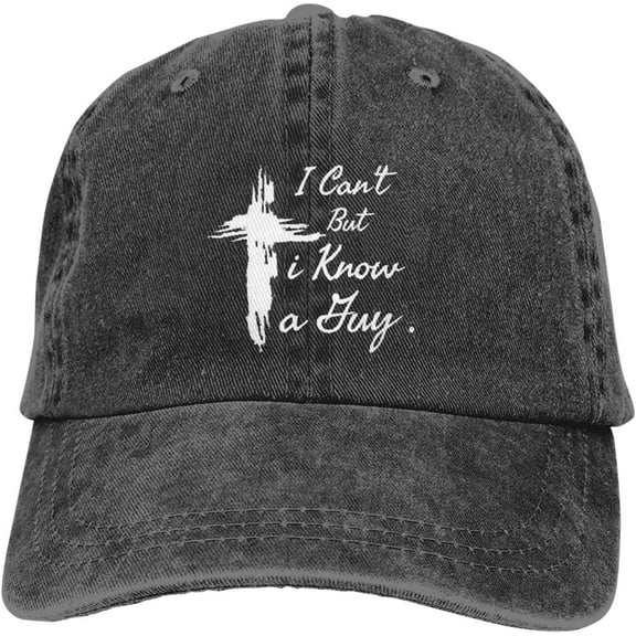 Womens Hat Jesus Cute Baseball Hat for Women Hats Light Weight I Can't But Know an Guy Sports Hats