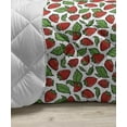 thumbnail image 3 of Spring Down Alternative Comforter, Flowers Butterflies Plants Vibrant Summer Blooms Leaves Nature Wings Design, Microfiber Quilt for All Season, 5 Sizes, Multicolor, by Ambesonne, 3 of 3