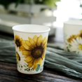 thumbnail image 6 of Efavormart 24 Pack | 9oz Sunflower Paper Cups, Disposable Party Cups, All Purpose Use, 6 of 11