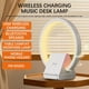 thumbnail image 4 of Cargador inalámbrico portátil, altavoz Bluetooth inalámbrico, luz, luz de escritorio con música de carga inalámbrica, sistema de sonido inteligente multifuncional, luz de noche pequeña,, 4 of 8