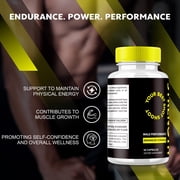 (3 Pack) Titan Strength Pills, Official Formula to Support Volume, All Natural Supplement For Strength and Overall Health, Premium TitanStrength Capsules Review (180 Capsules)