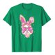 thumbnail image 3 of Tops de Manga Corta de Verano para las Mujeres Imprimir Blusa de Cuello Redondo, Moda Ligera de Poliéster Spandex, 3 of 5