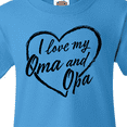thumbnail image 4 of Inktastic I Love My Oma and Opa in Black Chalk Heart Youth T-Shirt, 4 of 5