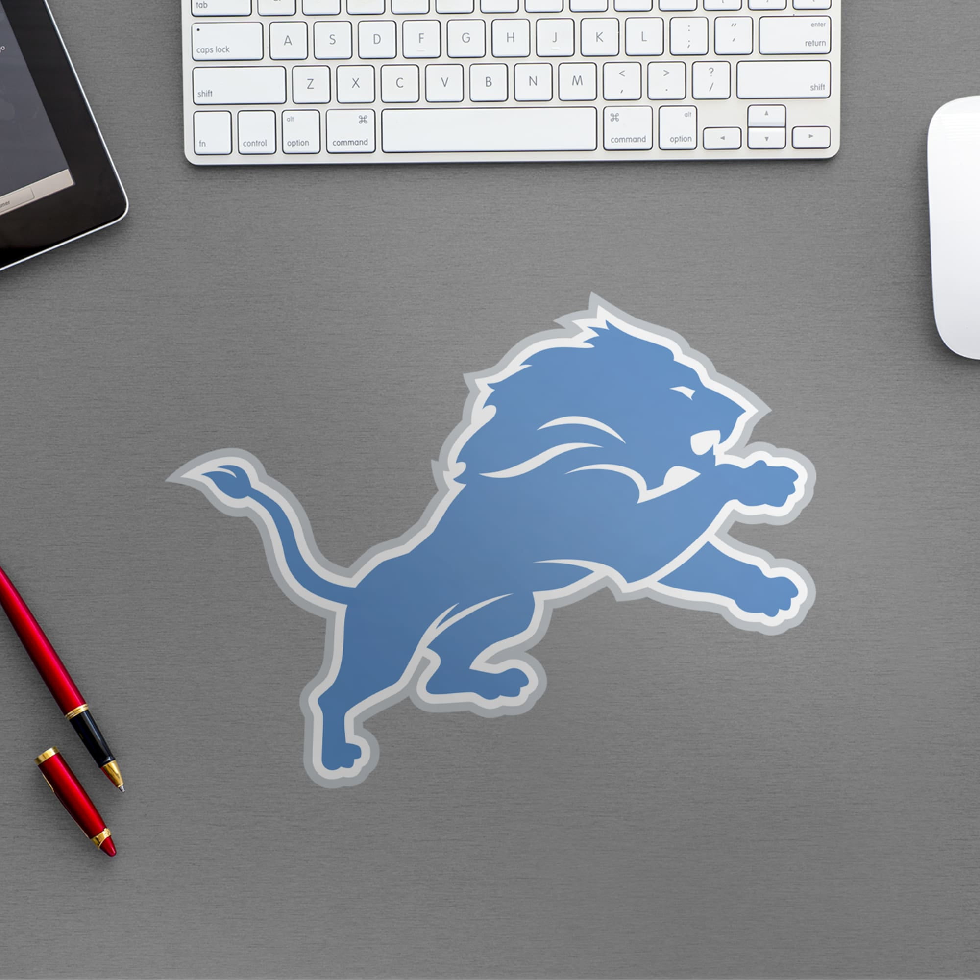 Fathead Detroit Lions Logo Large Officially Licensed NFL Removable