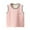 Pink, variant on zbxnLI Kids Boys Girls Winter Tank Tops Padded Thermal Tops Sleeveless Basic Tank Tees Size 2-15 Years