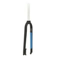 thumbnail image 1 of Horquilla de suspensión delantera para bicicleta de montaña BOLAN de aleación de aluminio, 26, 27,5 y 29 pulgadas, rígida, color negro y azul, 1 of 14