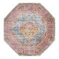 thumbnail image 4 of Unique Loom Baracoa Collection Area Rug - Miramar (8' Octagon Light Blue/Blue), 4 of 6