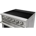 thumbnail image 3 of Kostch 30in Freestanding Electric Range in Stainless Steel with 4.55 Cu.ft. True Convection Oven and 5 Burners Cooktop, 240V, 50A, 3 of 9