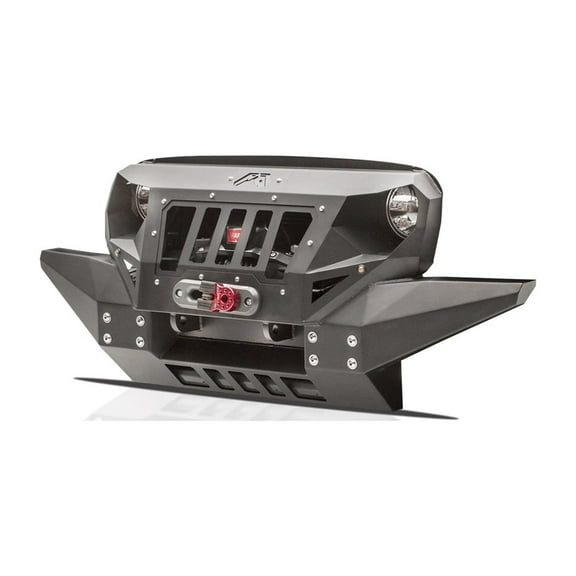 Fab Fours GR1010-1 Grumper Grill/Front Bumper Fits 07-18 Wrangler (JK) Fits select: 2015-2017 JEEP WRANGLER UNLIMITED, 2012-2014 JEEP WRANGLER