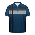 thumbnail image 5 of Fnnxeal Mens Polo Shirts Casual Golf Collared Short Sleeve Print Summer Multicolor Polo Shirts for Men Size 2XL, 5 of 5