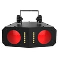 thumbnail image 3 of 2) Chauvet DJ Duo Moon Moonflower/Strobe Sound-Activated Effect Lights+Clamp+Bag, 3 of 11