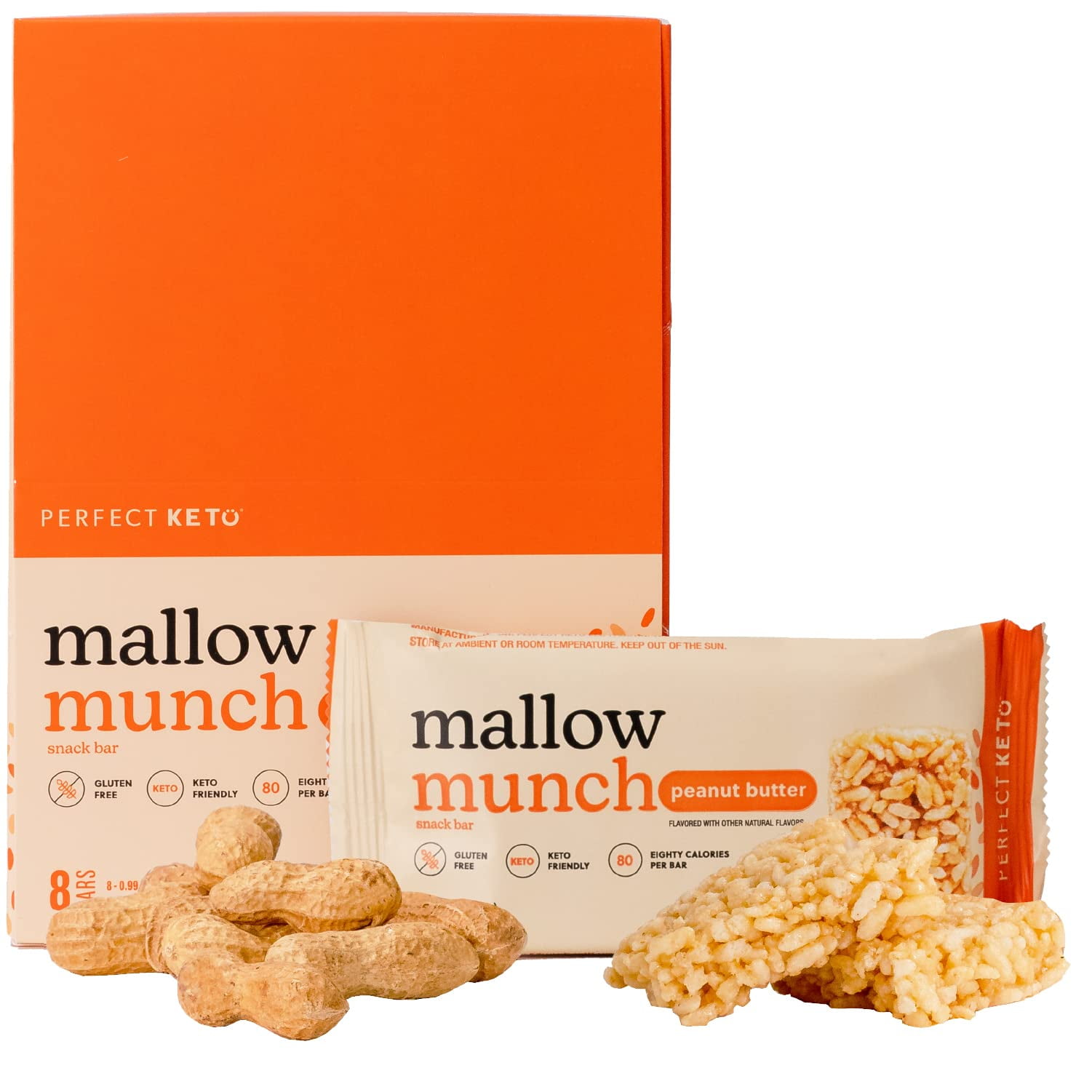 Perfect Keto Mallow Munch GlutenFree Keto Breakfast Cereal Bars with