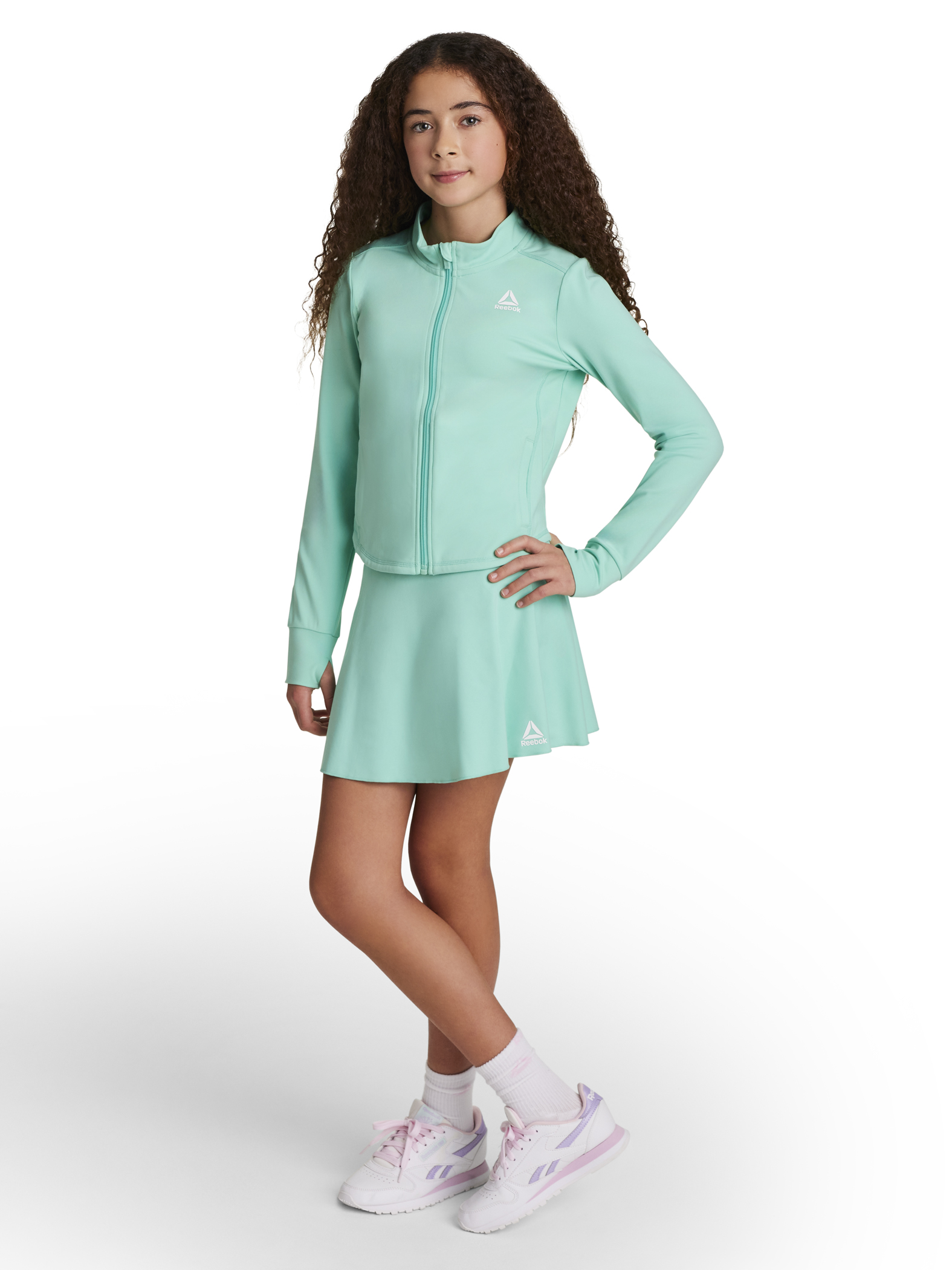 Reebok Girl’s Athletic Performance Courtside Skort, Sizes 4-18
