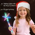 thumbnail image 4 of ArtCreativity Light Up Snowflake Wand for Kids  4 Flashing Modes,, 4 of 6