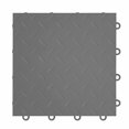 thumbnail image 3 of FlooringInc Nitro Garage Floor Tiles, Diamond Pattern, Interlocking, Graphite, 12"x12", 52 pack, 52 sq/ft, 3 of 11
