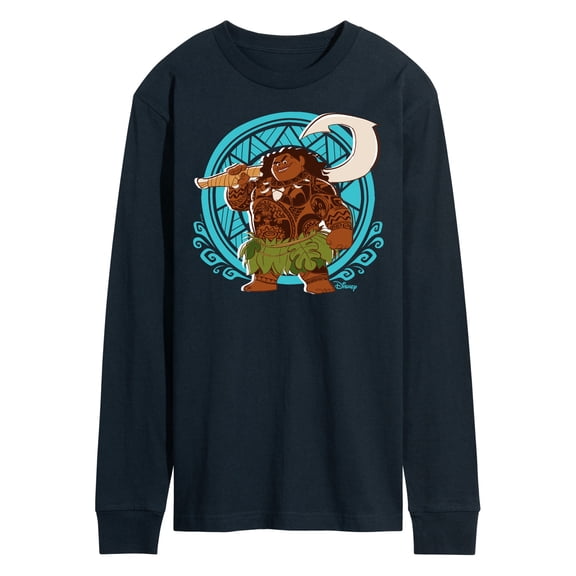 Moana - Maui Pattern - Men's Long Sleeve T-Shirt