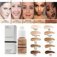 thumbnail image 1 of Liquid Foundation Long Lasting Waterproof Matte , Base Brighten Long-Lasting Shade Flawless Professional Makeup Full Coverage W/7 Color, 1 of 5