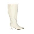 thumbnail image 2 of Madden NYC Women's Faux Leather Knee High Boots with Kitten Heel, Wide Calf Available, 2 of 5