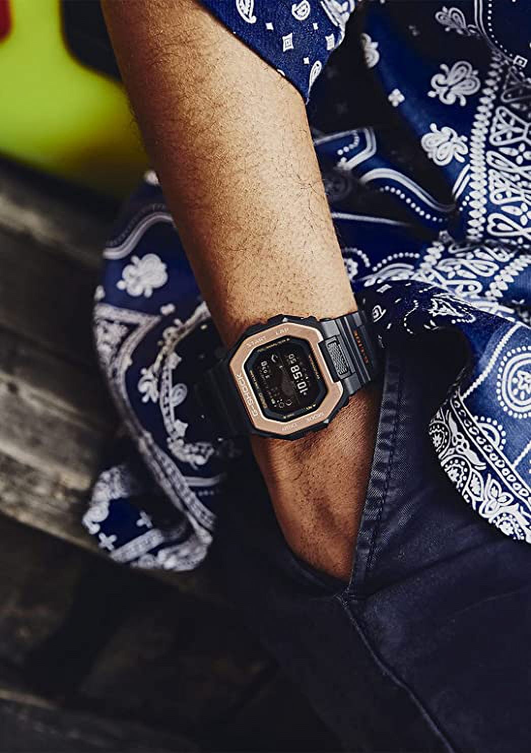 Casio Watch G-Shock G-LIDE GBX-100NS-4JF Men's Gold - Walmart.com