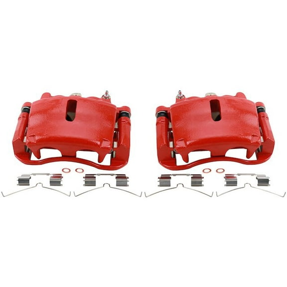 Front Brake Caliper Set 2 Piece - Compatible with 2004 - 2008 Ford F-150 2005 2006 2007
