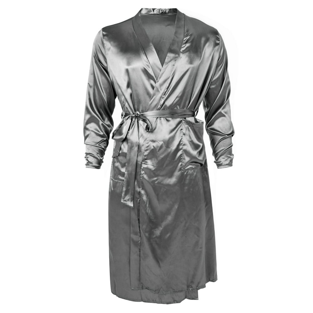 big and tall satin robe