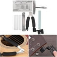 thumbnail image 1 of Keenso 15Pcs Guitar Repair Tool Include Radius Gauge String Action Ruler Gauge Sander Guitar String Winder Gasket For Guitar Luthier Tool, 1 of 8
