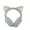 #002-Gray, variant on hengsof Cute Animal Ear Muffs Warm Cat Ear Earmuffs Cozy Ear Warmers for Girls Boys Kids Children